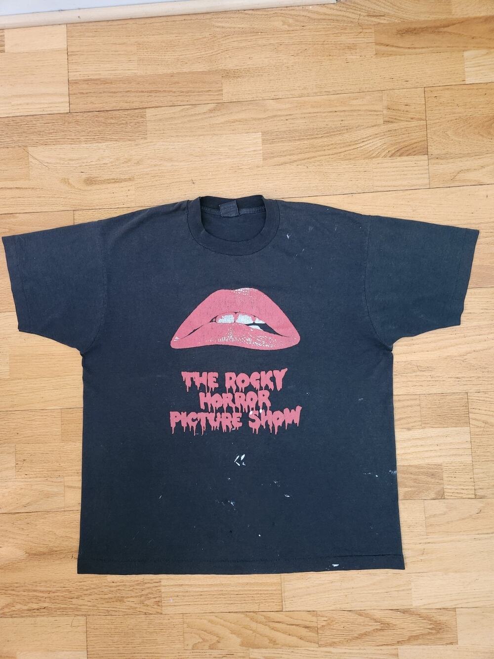Vtg Rocky Horror Picture Show Tshirt XL Hollywood Dormont Theater PA RARE 80 90s